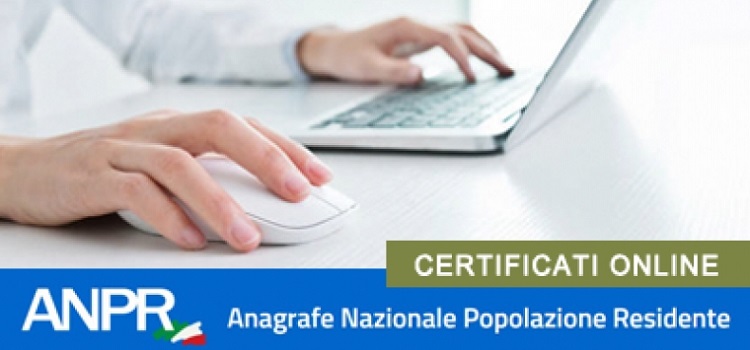 Ministero dell'interno - Comunicato 29/10/2021 - ANPR - Dal 15 novembre certificati anagrafici online e gratuiti per i cittadini
